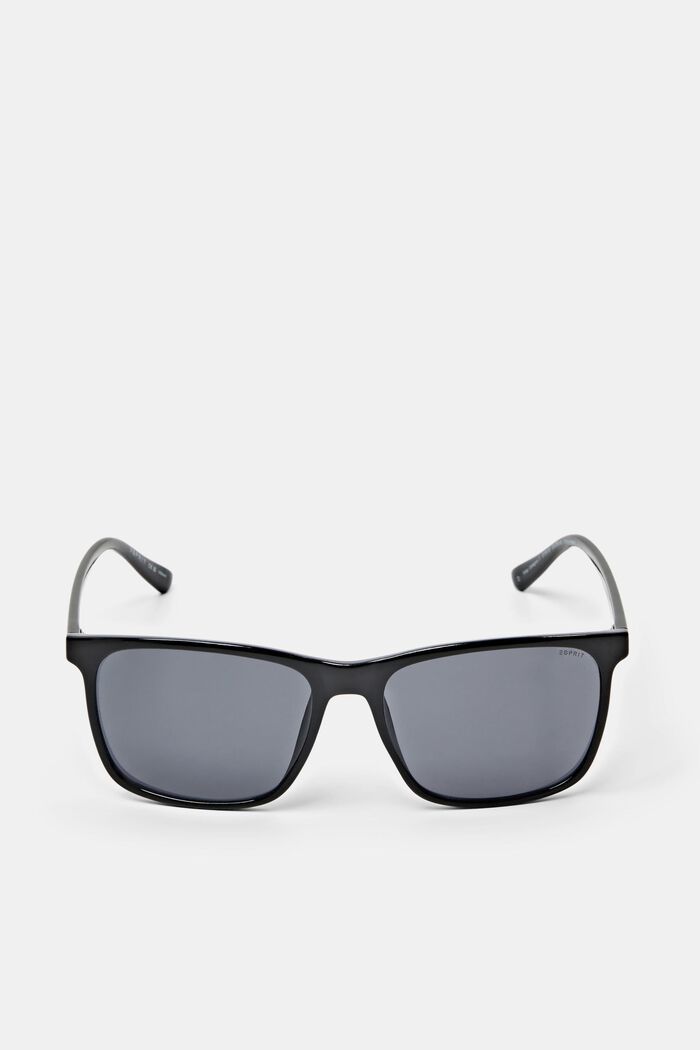 Lekkie okulary przeciwsłoneczne z acetatu, BLACK, detail image number 0