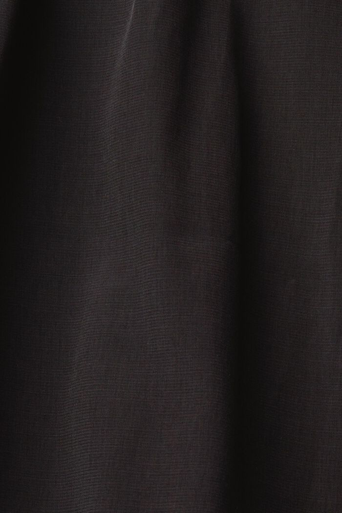 Bluzka z wycięciem w kształcie łezki, LENZING™ ECOVERO™, BLACK, detail image number 1