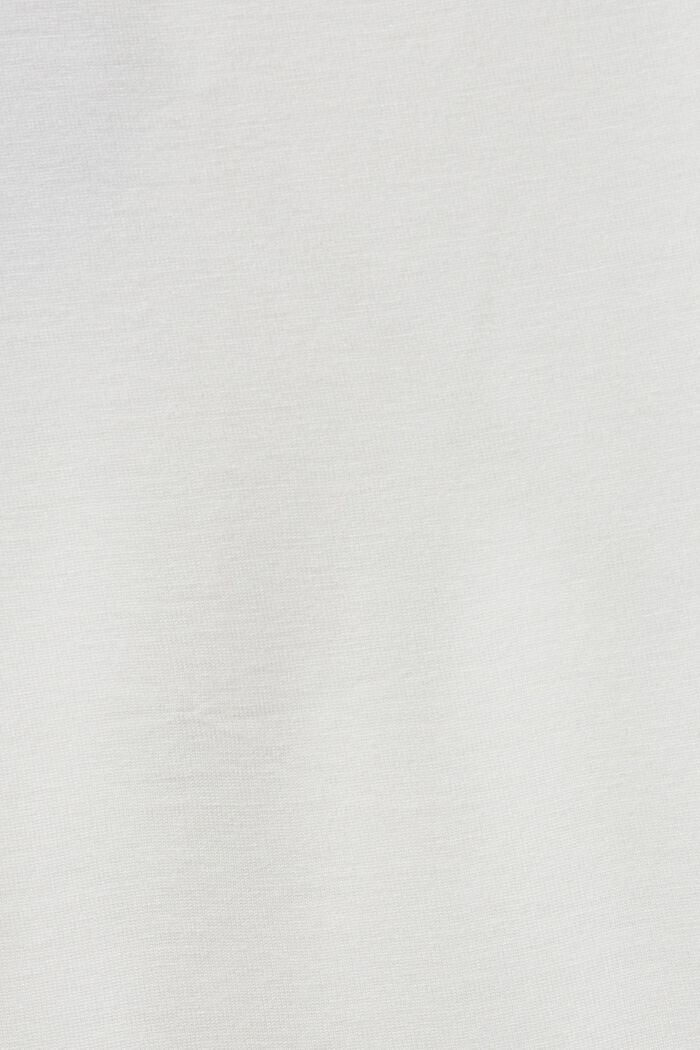 T-shirt z metalicznym nadrukiem, LENZING™ ECOVERO™, NEW OFF WHITE, detail image number 5
