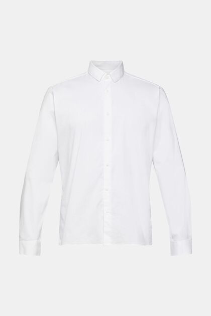 Koszula, fason slim fit, WHITE, overview