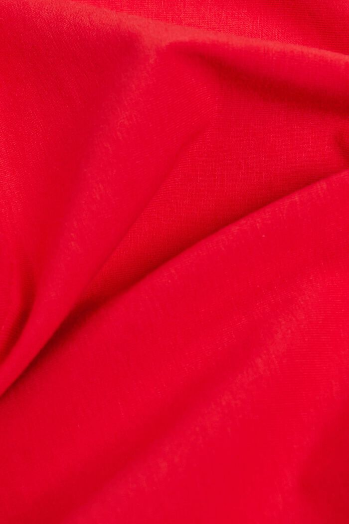Piżama z nadrukiem w serca, RED, detail image number 4