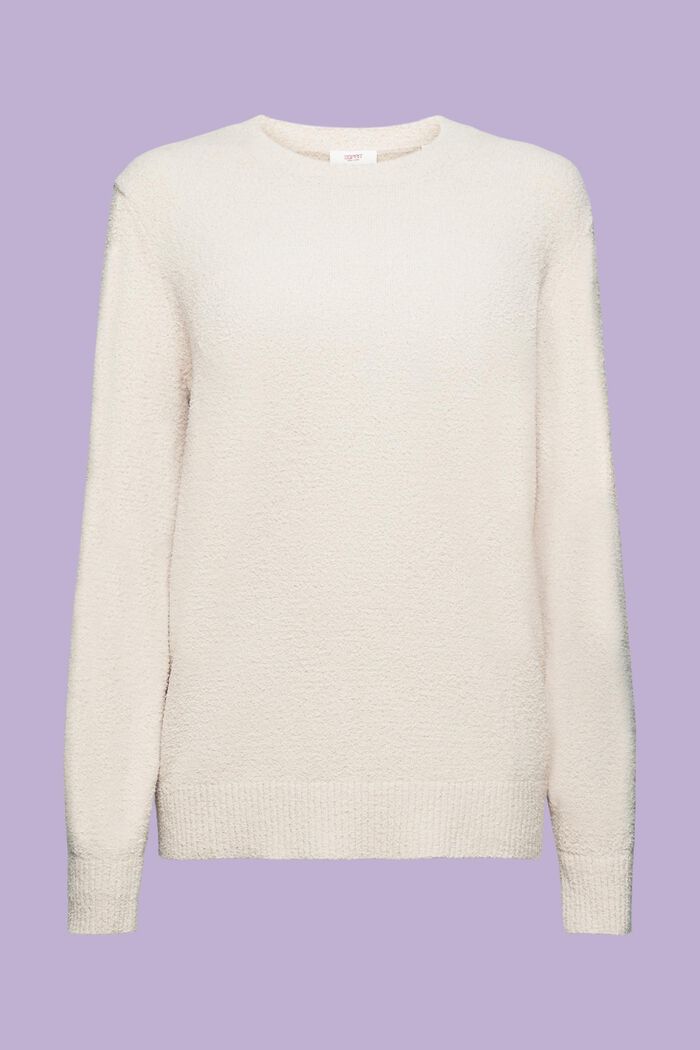 Luźny sweter typu lounge, SAND, detail image number 5