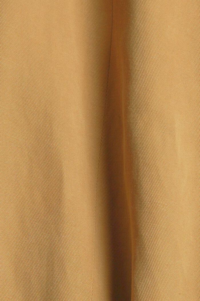 Z lnem: Kamizelka z odpinanym paskiem, OLIVE, detail image number 4