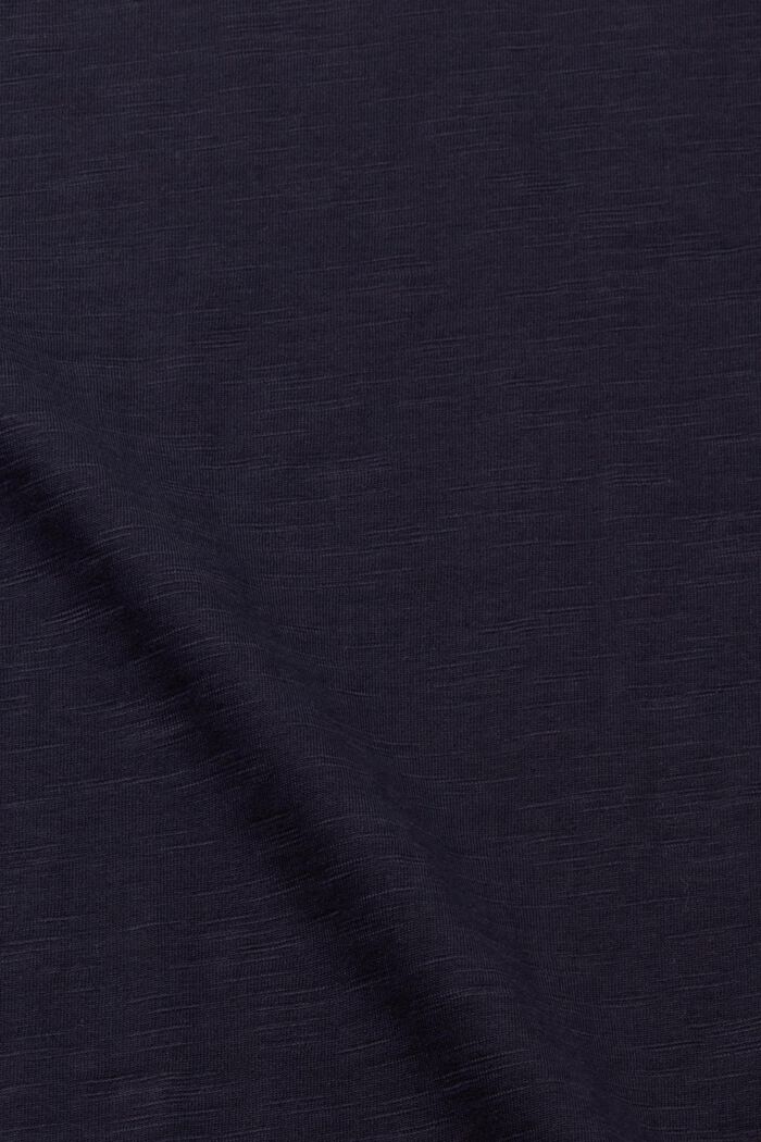 Bluzka henley z cieniowanego jerseyu, NAVY, detail image number 5