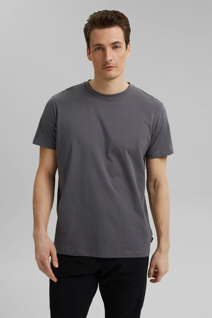 Jerseyowy T-shirt w 100% z bawełny organicznej