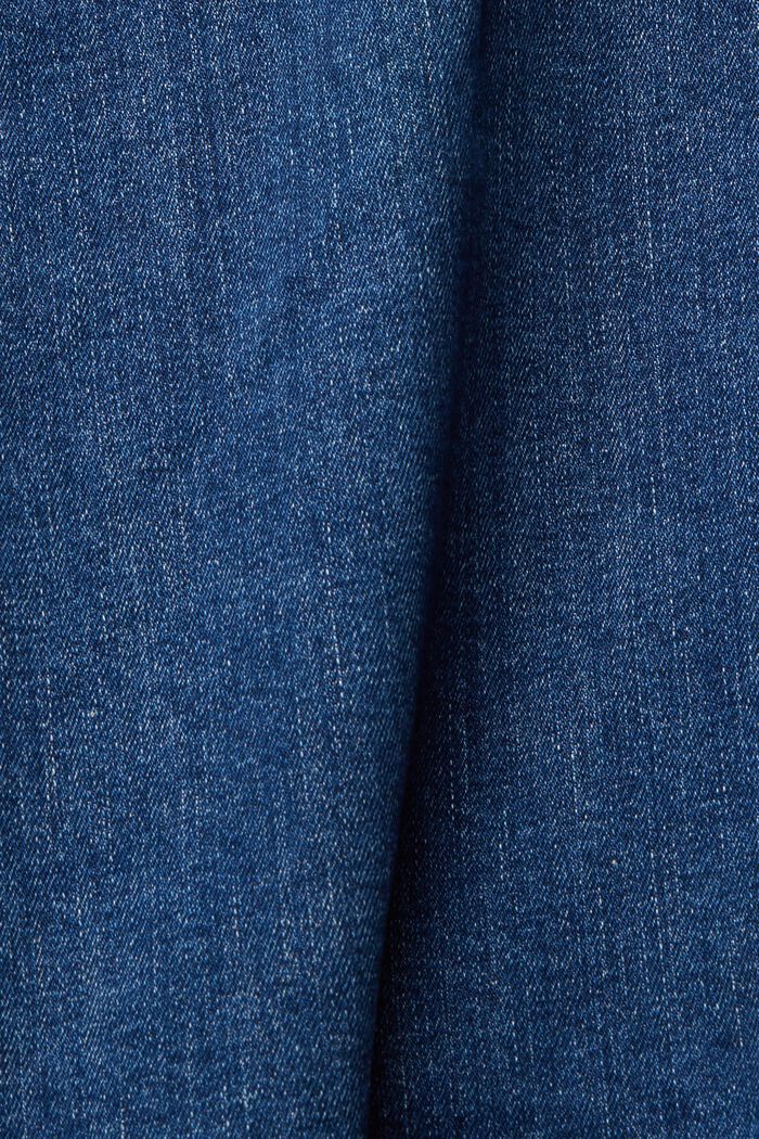 Dżinsowa kurtka z bawełny, BLUE MEDIUM WASHED, detail image number 4