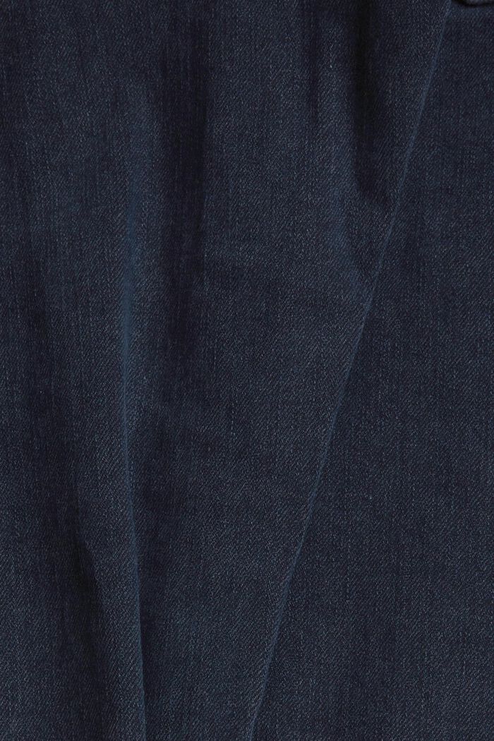 Elastyczny denim z mieszanki z bawełną ekologiczną, BLUE BLACK, detail image number 1