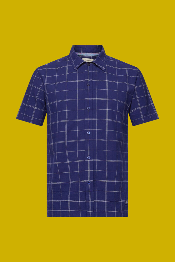 Koszula z krótkim rękawem ze 100% bawełny, DARK BLUE, detail image number 5