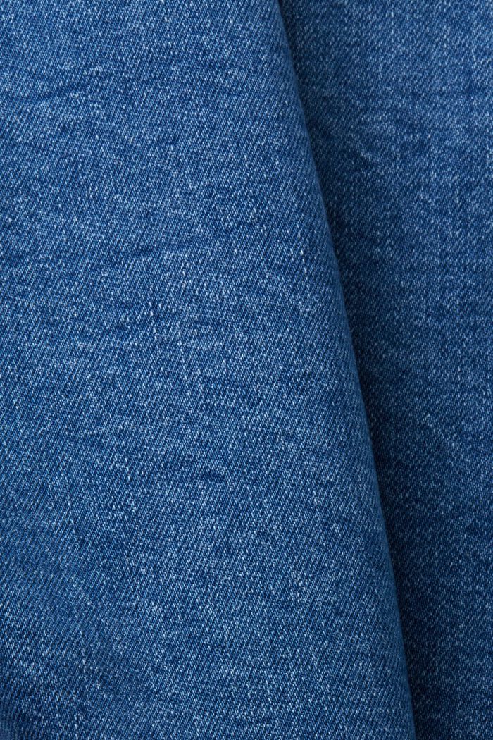 Dżinsowa sukienka o luźnym fasonie, BLUE MEDIUM WASHED, detail image number 5