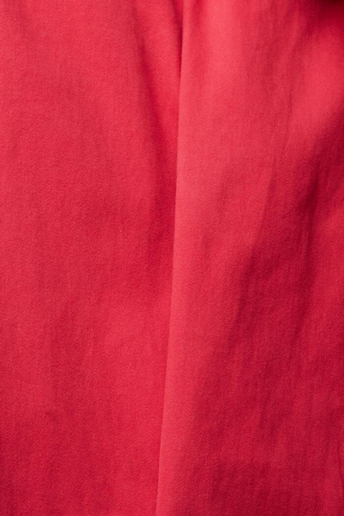 Spodnie chino z bawełny, RED, detail image number 1