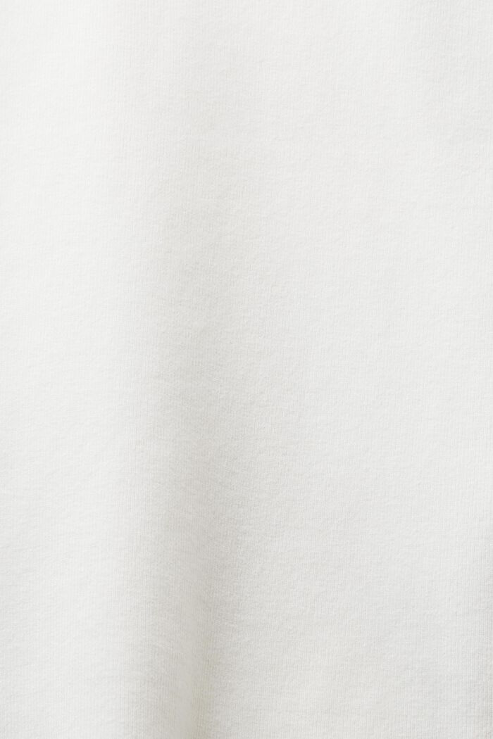 Bawełniany top z tyłem w zapaśniczym stylu, OFF WHITE, detail image number 5