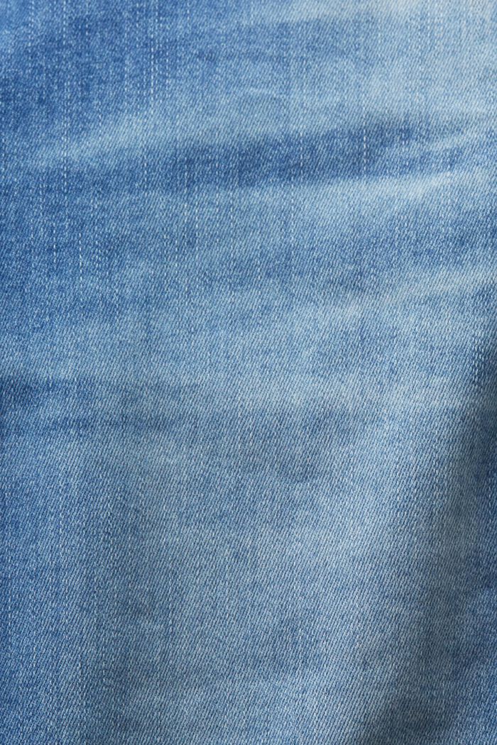 Dżinsy skinny ze średnim stanem, BLUE MEDIUM WASHED, detail image number 6