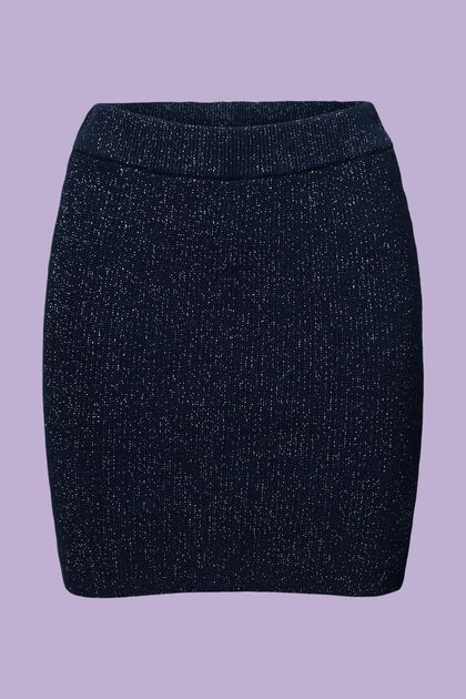 Dzianinowa spódnica mini z lamy