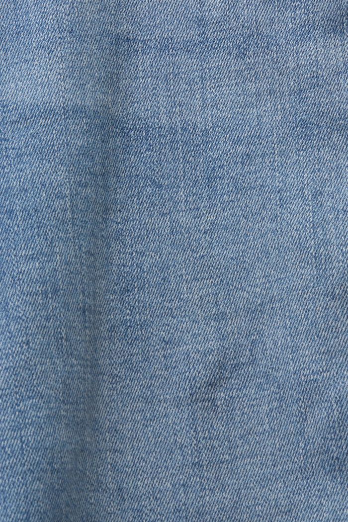 Elastyczne dżinsy z bawełny organicznej, BLUE LIGHT WASHED, detail image number 6