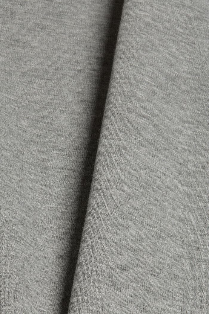 Spodnie joggingowe z mieszanki z bawełną ekologiczną, MEDIUM GREY, detail image number 4