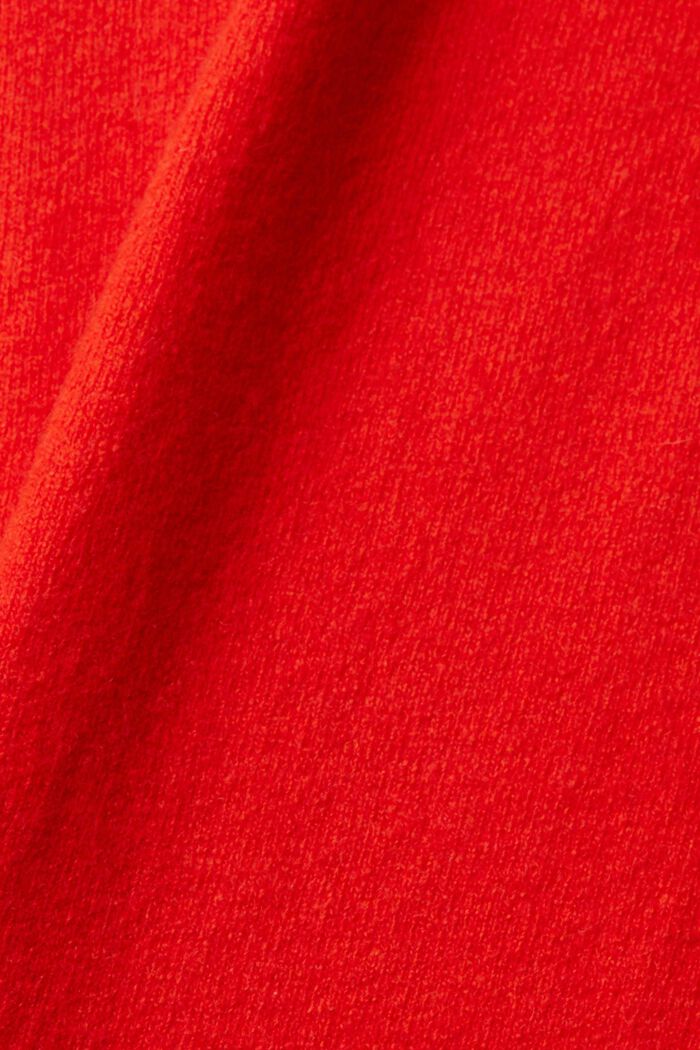 Bezrękawnik z mieszanki wełnianej, RED, detail image number 1