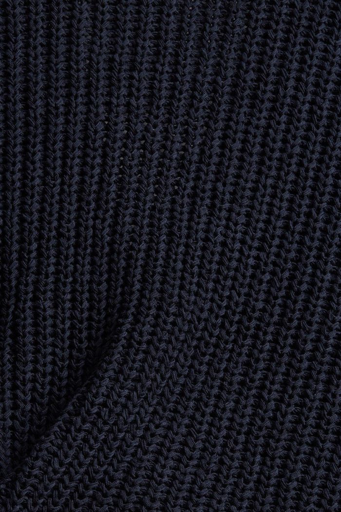 Sweter z mieszanki bawełnianej, NAVY, detail image number 1