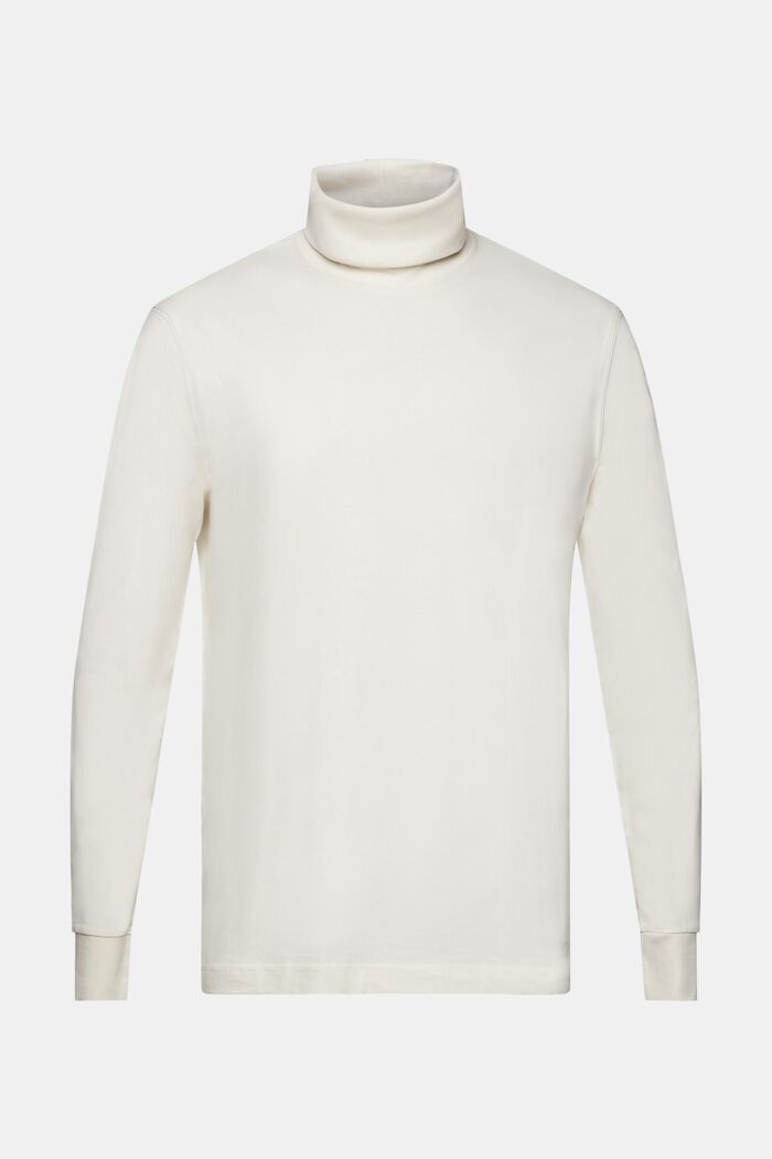 Bluzka z długim rękawem z półgolfem z bawełny, ICE, detail image number 6