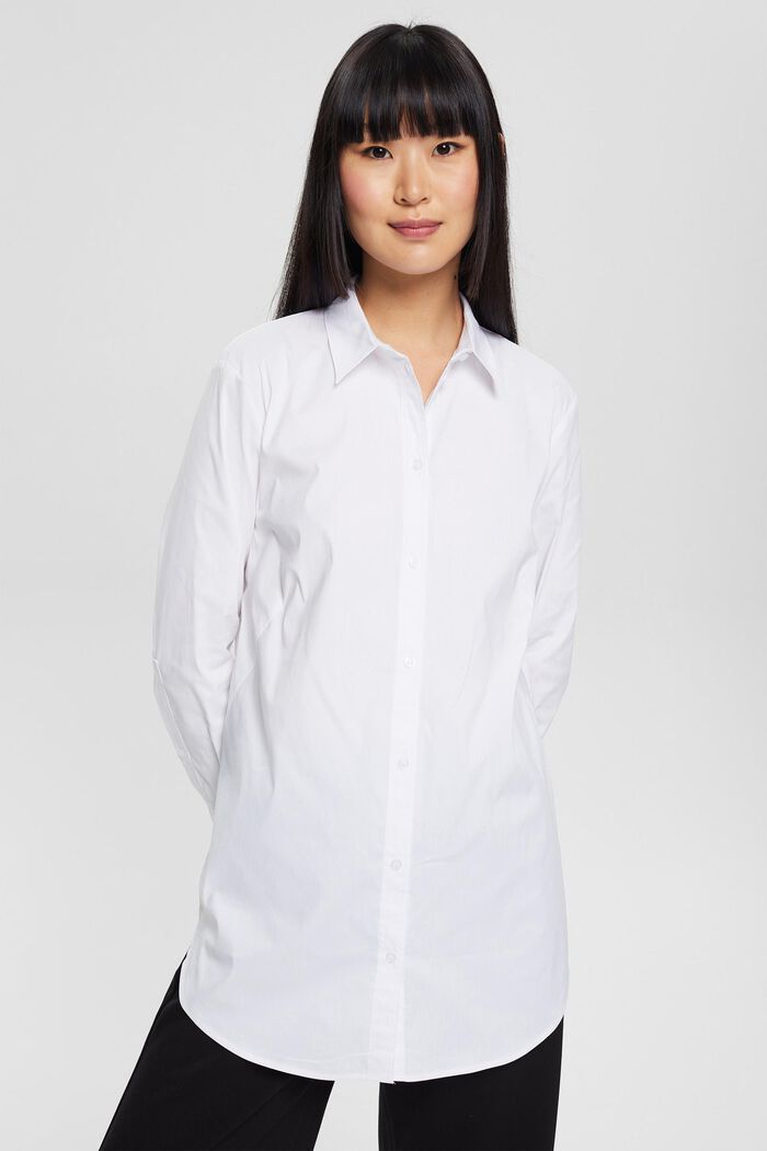 Bluzka koszulowa, WHITE, detail image number 0