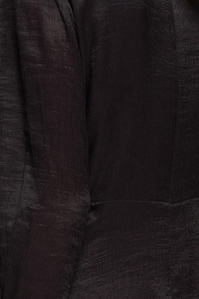 Sukienka midi z asymetrycznym dołem, BLACK, detail image number 1