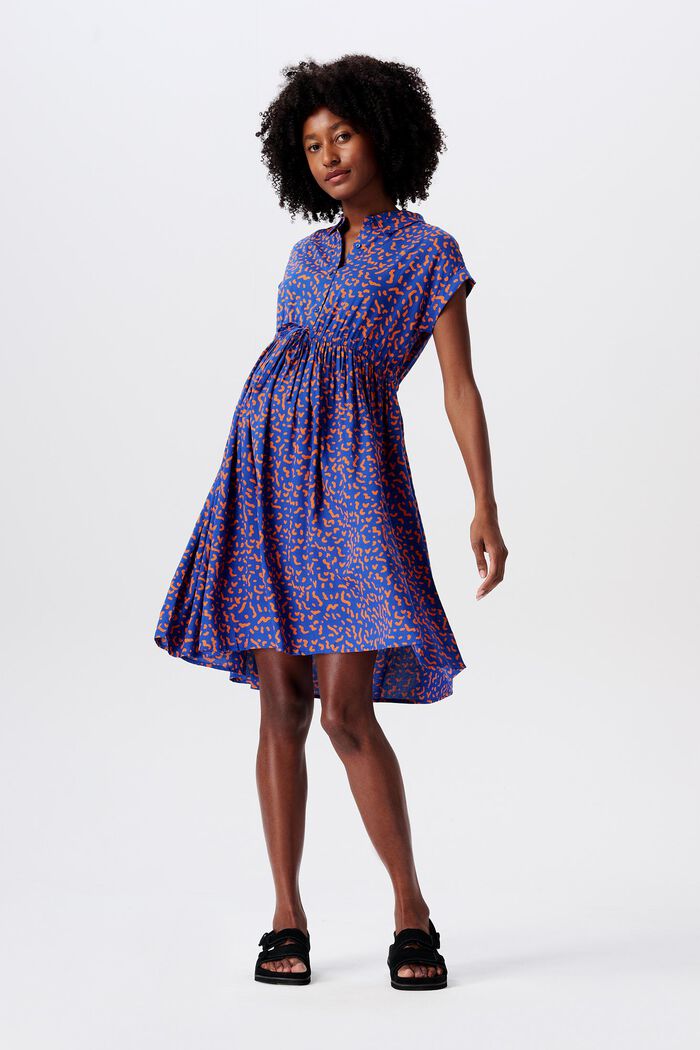 MATERNITY Sukienka z nadrukiem, ELECTRIC BLUE, detail image number 0