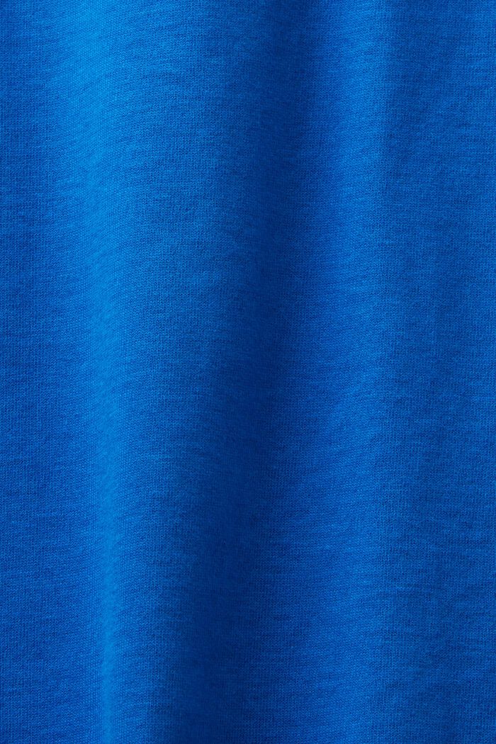 Koszulka z długim rękawem z bawełny organicznej, BRIGHT BLUE, detail image number 5