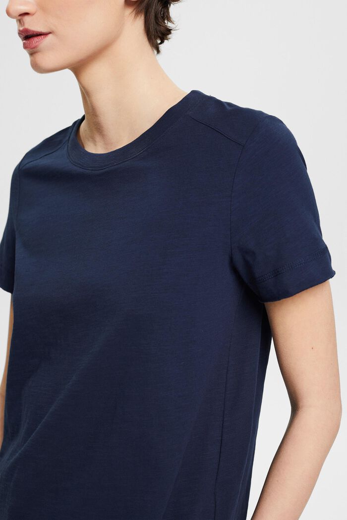 T-shirt ze 100% bawełny organicznej, NAVY, detail image number 0