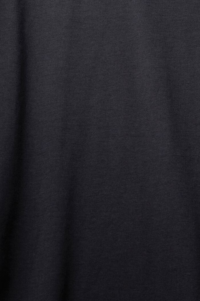 T-shirt z dżerseju, 100% bawełny, BLACK, detail image number 1