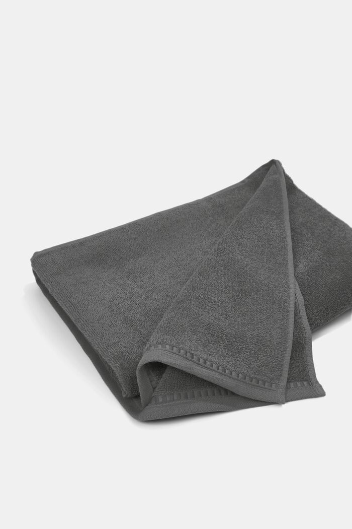 Z włóknem TENCEL™: zestaw 3 ręczników z froty, ANTHRACITE, detail image number 4