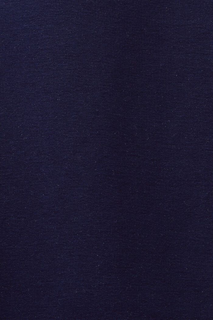 Proste spodnie z mieszanki bawełny organicznej, BLUE RINSE, detail image number 5