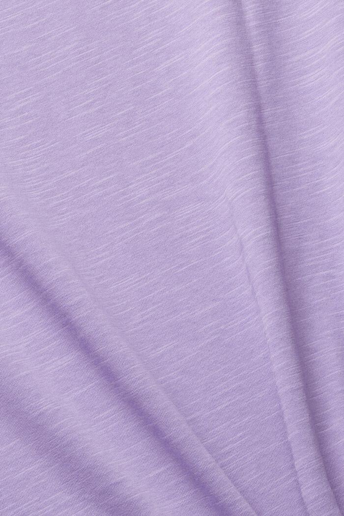 Jednokolorowy T-shirt, LILAC COLORWAY, detail image number 1