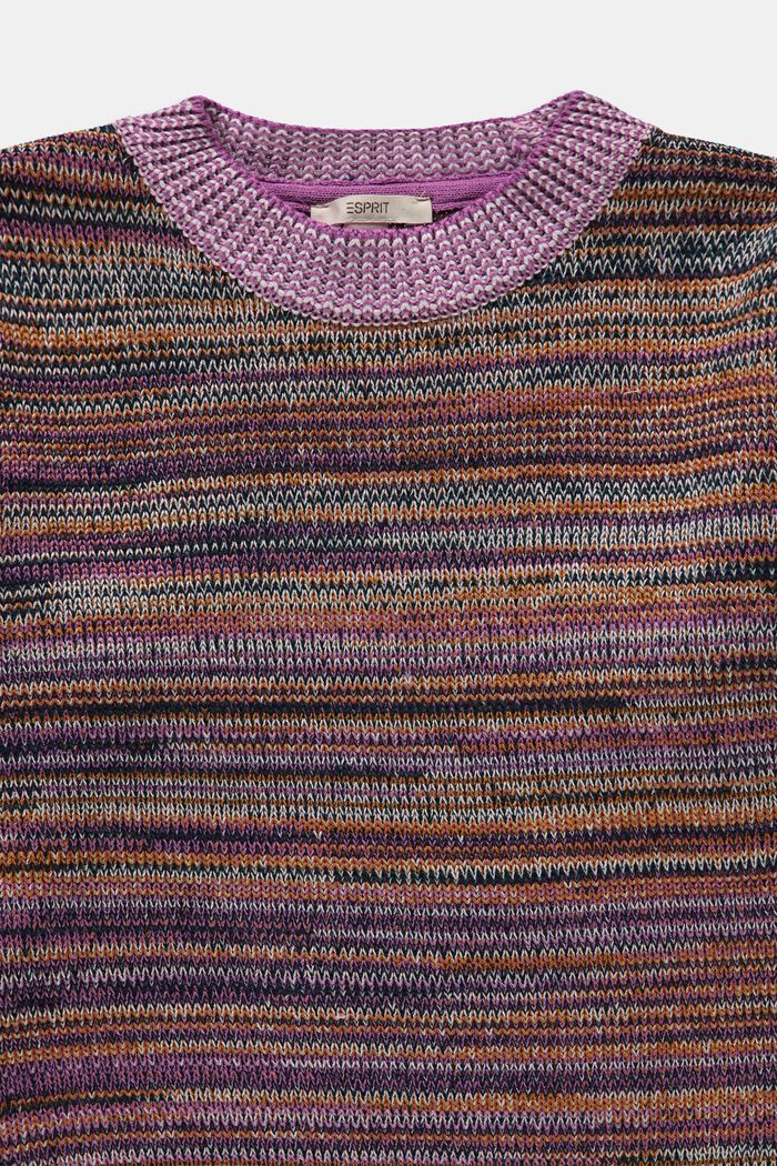 Sweter w paski, BURNT ORANGE, detail image number 2