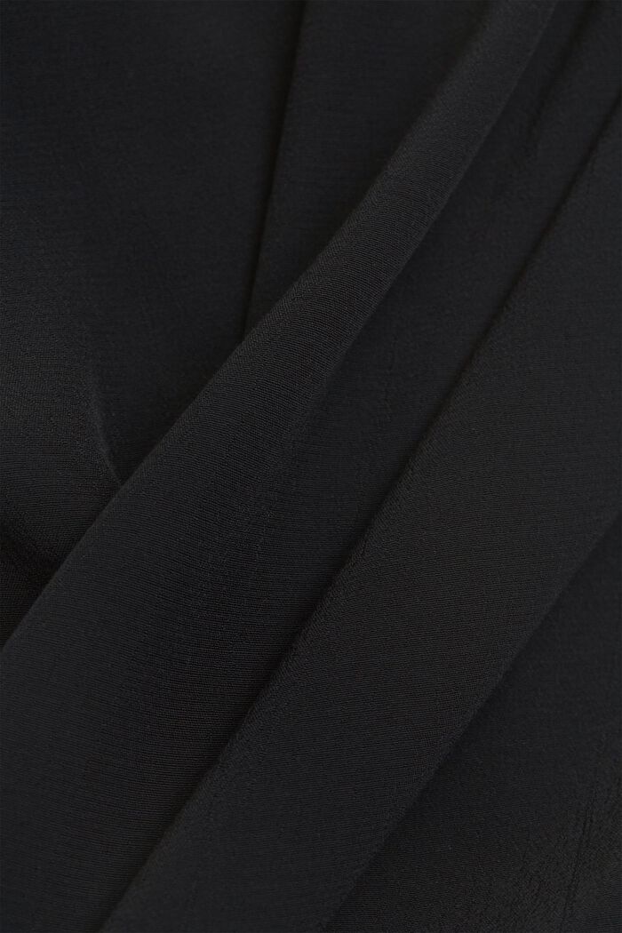 Bluzka z wiskozy LENZING™ ECOVERO™, BLACK, detail image number 4
