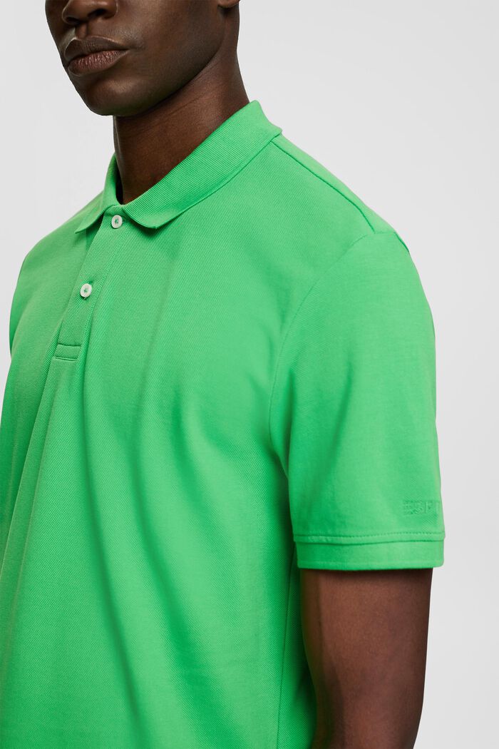 Koszulka polo, fason slim fit, GREEN, detail image number 2