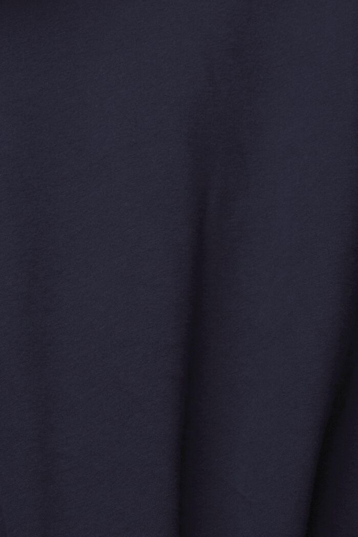 Bluza z kapturem z mieszanki z bawełną, NAVY, detail image number 1