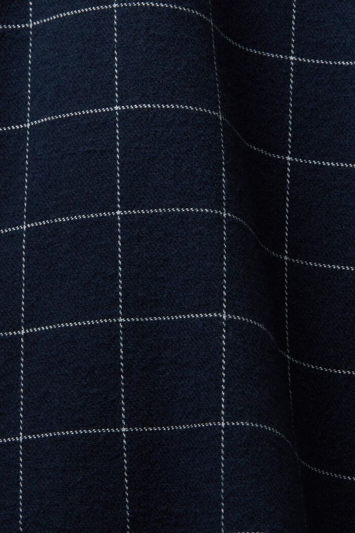 Koszula flanelowa w kratkę, fason regular fit, NAVY, detail image number 5