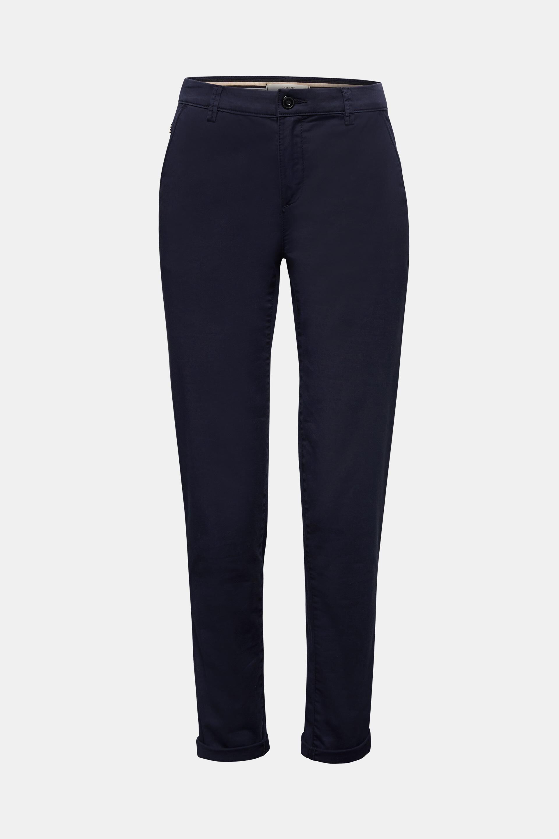 Esprit Spodnie z zak\u0142adkami jasnoszary Melan\u017cowy W stylu biznesowym Moda Spodnie Spodnie z zakładkami 