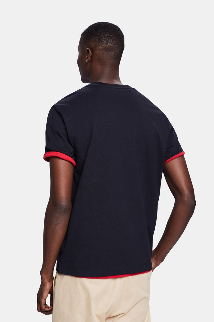 Logowany T-shirt, unisex, BLACK, detail image number 2