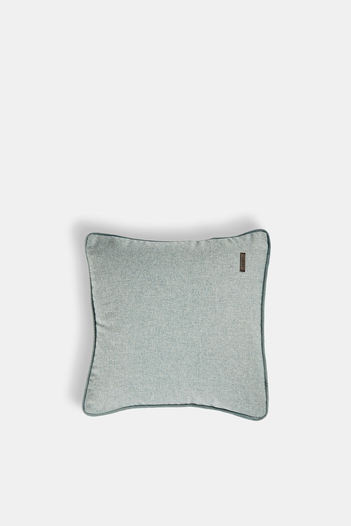 Ozdobna poszewka na poduszkę z aksamitną lamówką, BREEZE, detail image number 0