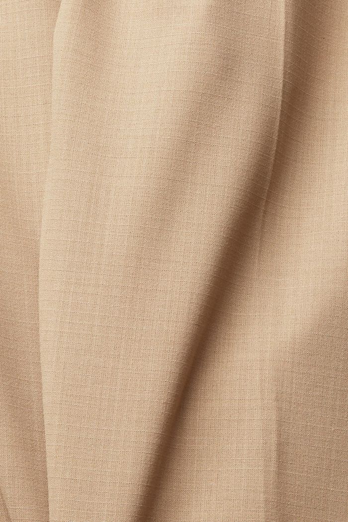 Spodnie WAFFLE STRUCTURE Mix & Match, BEIGE, detail image number 1