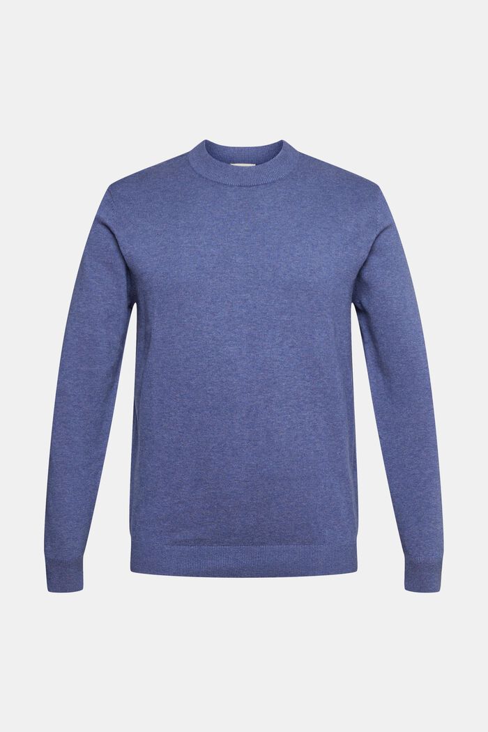 Sweter z dzianiny, GREY BLUE, detail image number 2