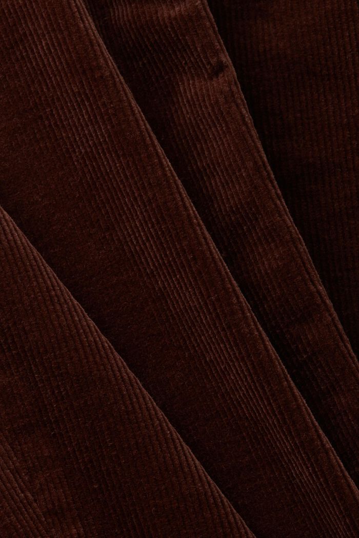 Sztruksowa spódnica ołówkowa, BROWN, detail image number 6
