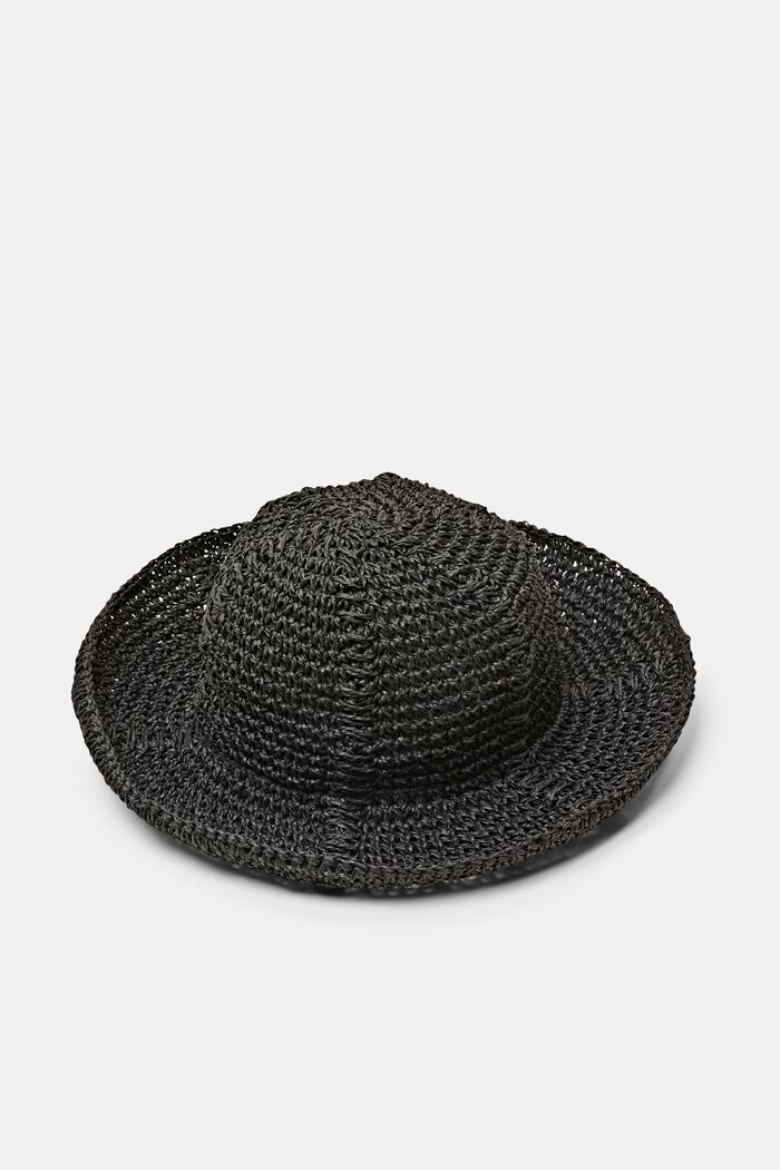 Słomkowy kapelusz, BLACK, detail image number 0