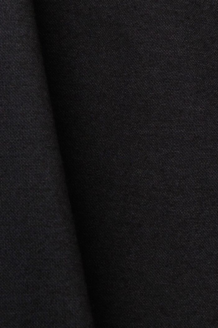 Sukienka mini z szerokimi rękawami, BLACK, detail image number 5