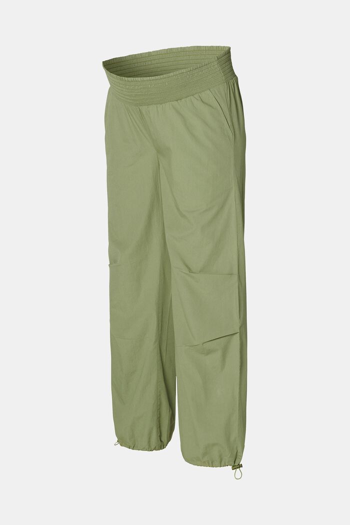 MATERNITY Spodnie z pasem pod brzuchem, OLIVE GREEN, detail image number 4