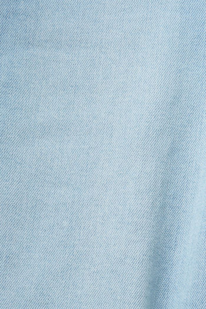 Bawełniane dżinsy ze średnim stanem, BLUE LIGHT WASHED, detail image number 5