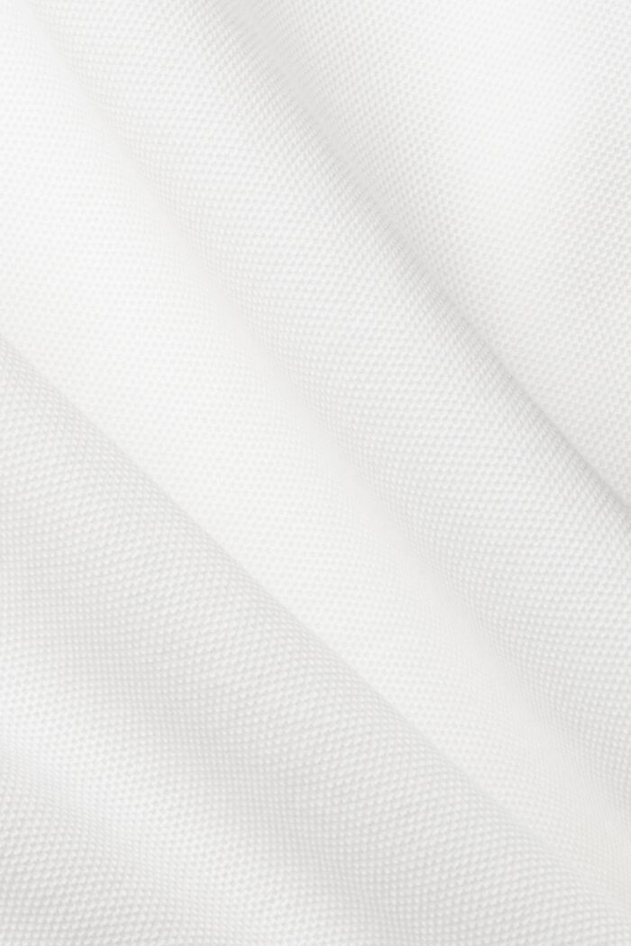 Koszulka polo z długim rękawem z piki, OFF WHITE, detail image number 1