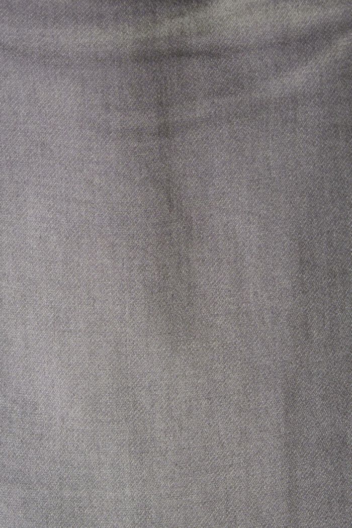 Elastyczne dżinsy z mieszanki z bawełną ekologiczną, GREY MEDIUM WASHED, detail image number 4