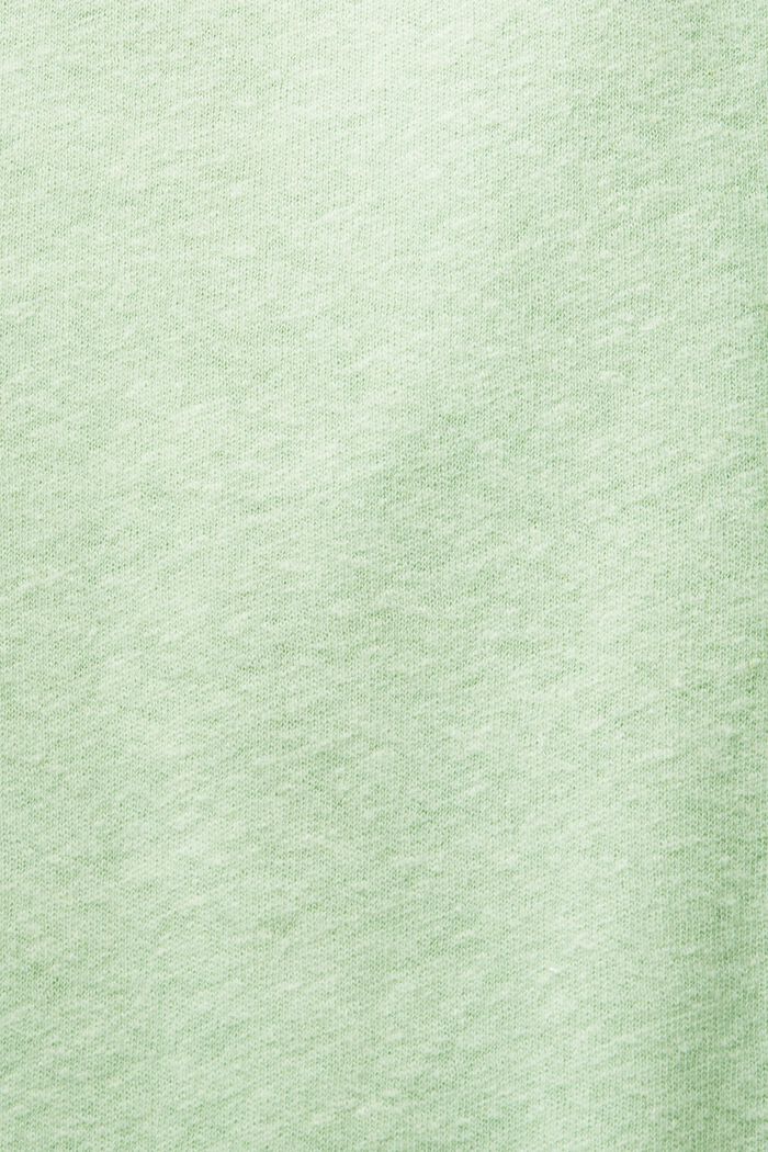 Koszulka z łódkowym dekoltem bez rękawów, LIGHT GREEN, detail image number 4