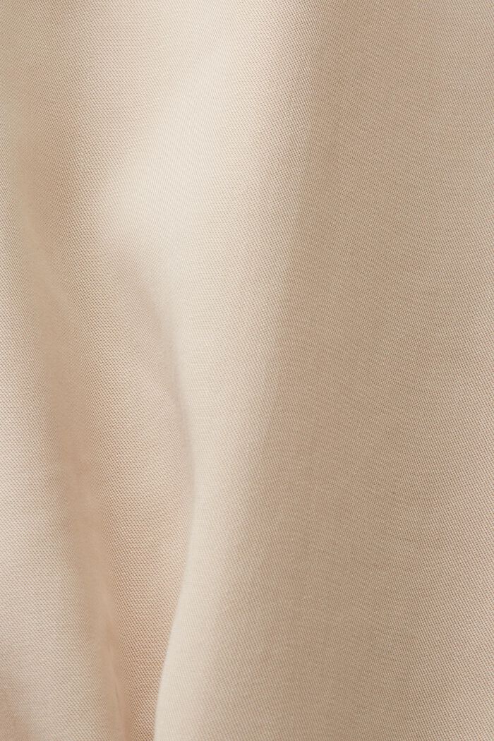 Koszula z lejącego lyocellu, LIGHT TAUPE, detail image number 5